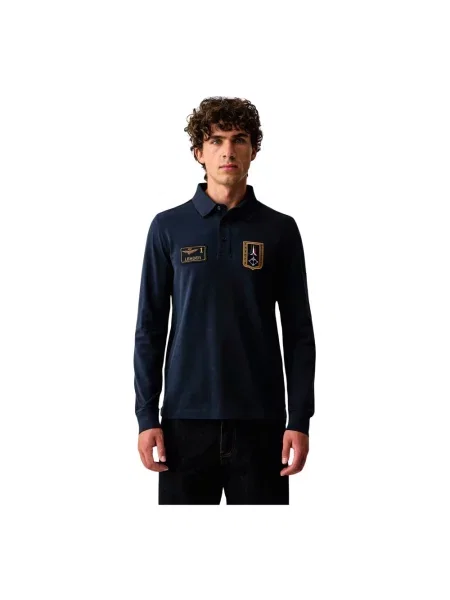 Aeronautica Militare longsleeve niebieska