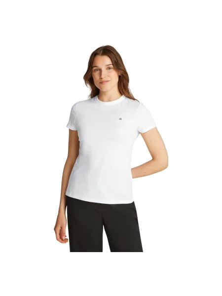 Koszulka Calvin Klein Womenswear klasyczna biała