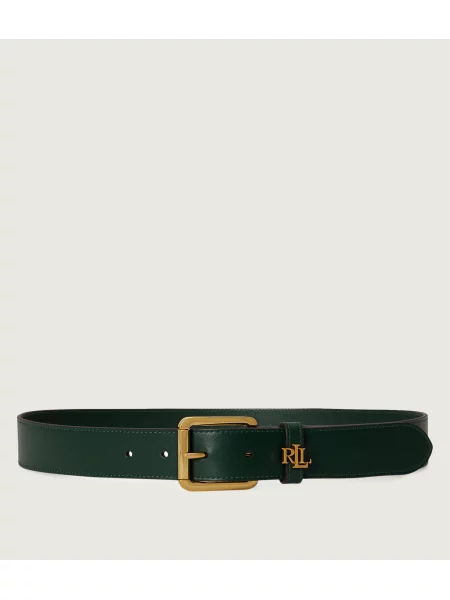 LAUREN RALPH LAUREN Curea de piele verde