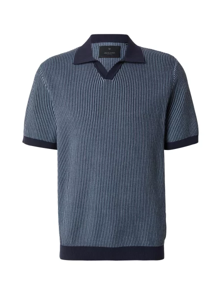 Jack & Jones Premium Svetr JPRBLAPRESTON noční / světlemodrá modrá