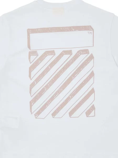 Koszulka dziecięca Off-white biała