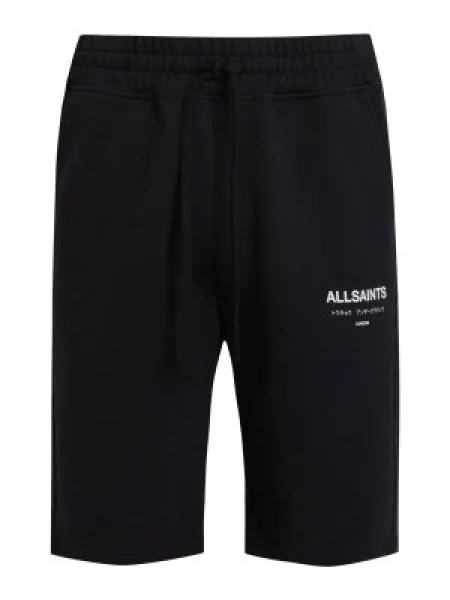 Šortky AllSaints UNDERGROUND SWEATSHO čierna