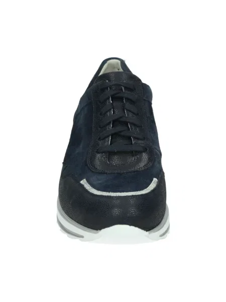 Sneakersy Durea zamszowe niebieskie