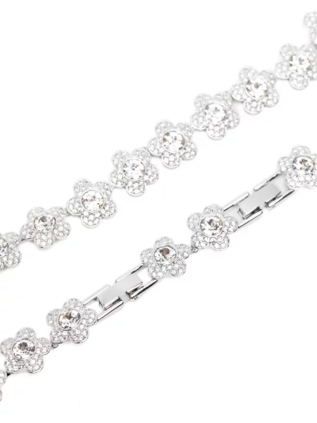 Colier Swarovski cu model floral