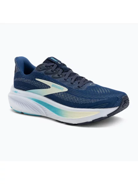 Běžecké boty Brooks Ghost 17 navy/green/turquoise zelené