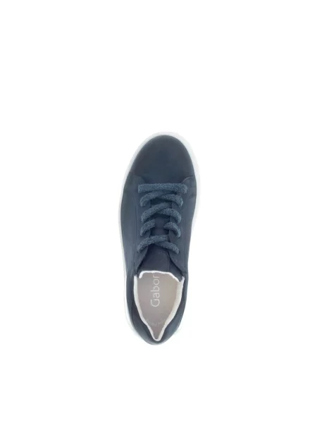 Sneakersy Gabor zamszowe niebieskie