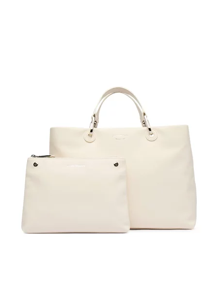 Rankinė Emporio Armani Écru