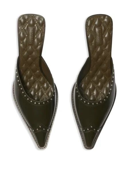 Papuci tip mules Burberry maro