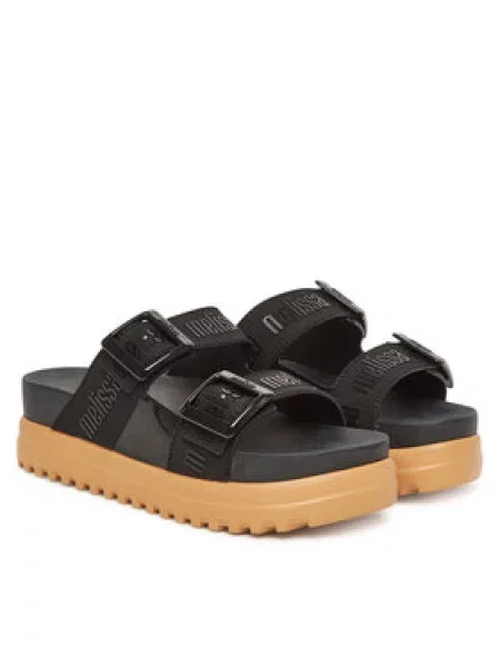 Pantofle Melissa na platformě černé