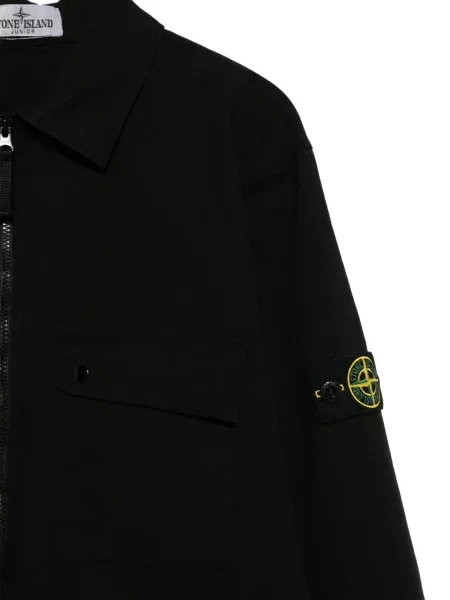Koszula dziecięca Stone Island czarna