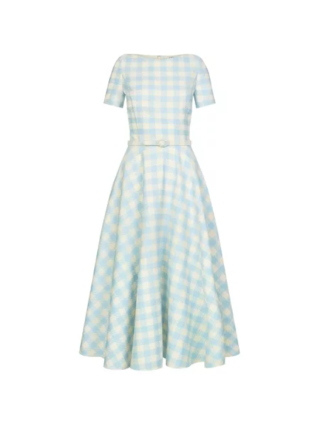 Rochie Oscar De La Renta de costum albastru