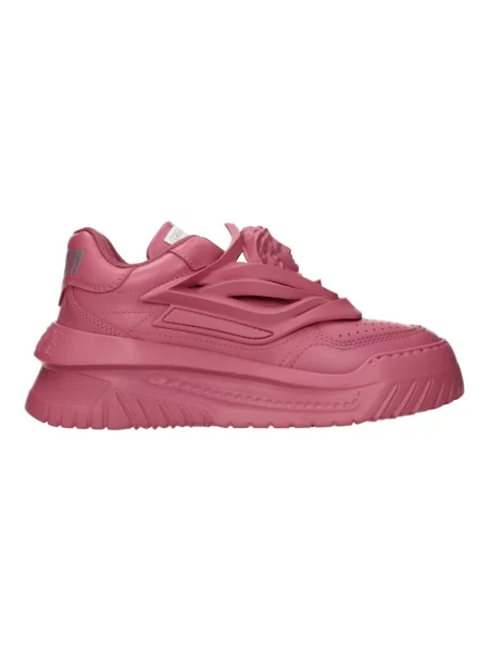 Sneakersy Versace Odissea skórzane różowe