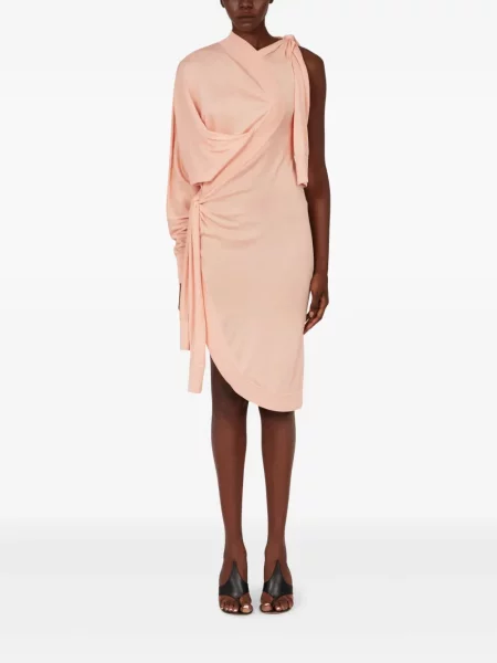 Rochie Ferragamo tricotate de costum roz