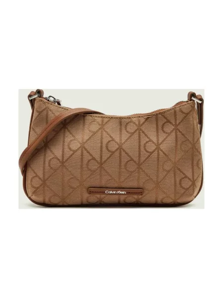 Jacquard farmerek Calvin Klein bézs