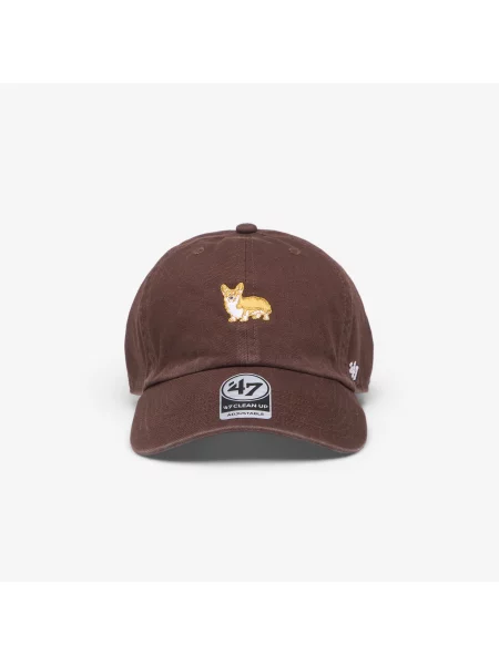 Kšiltovka Brand Clean Up Dog Icon Cap Dark Brown Universal hnědá