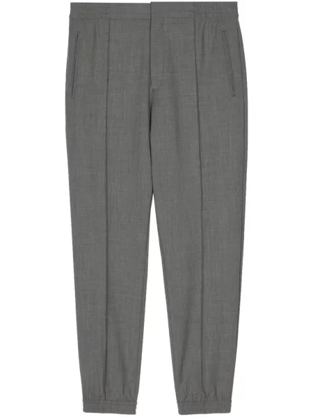 Pantaloni Paul Smith plisate gri