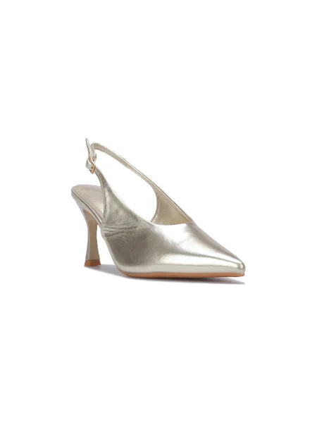 Pantofi La Modeuse auriu