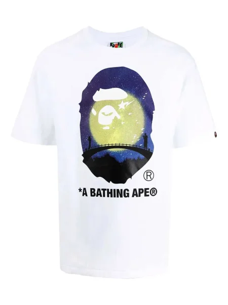 Tricou A Bathing Ape® alb