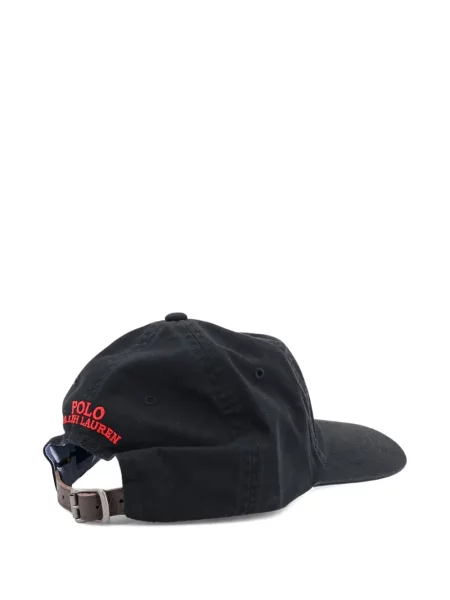 Polo Polo Ralph Lauren με κέντημα με κορδόνι μαύρο