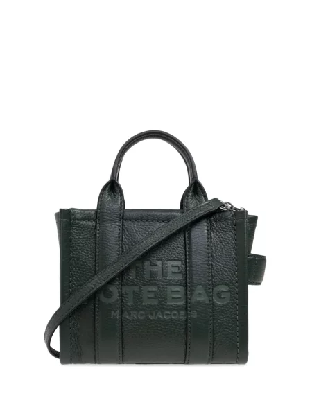Geantă shopper Marc Jacobs din piele verde