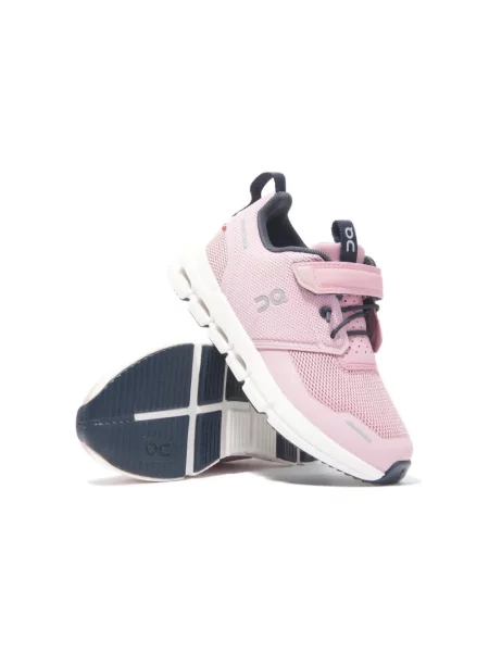 Buty do biegania dziecięce On Running różowe