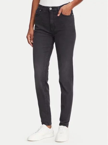 HUGO Blugi Malu_B Skinny Fit negru