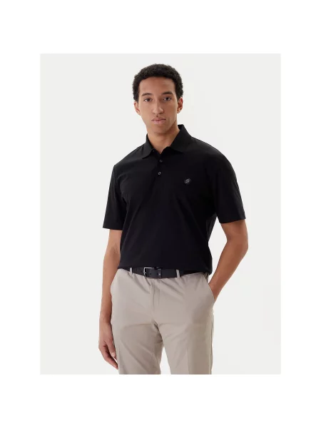 Polo majica Boss crna