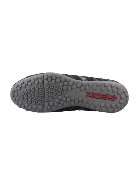 Pantofi Geox cu model piele de șarpe albastru