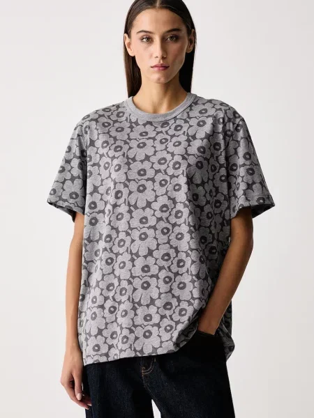 Marimekko tricou pentru femei din gri