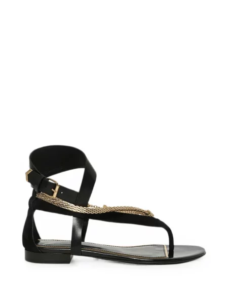 Colier Lanvin cu cataramă negru