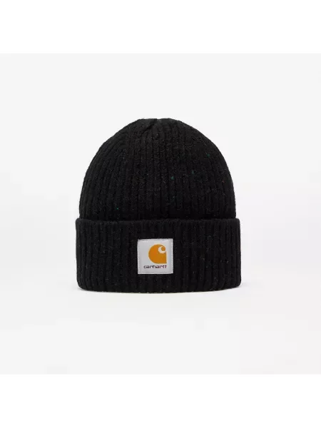 Carhartt WIP Anglistic Beanie Speckled Black Universal čierna
