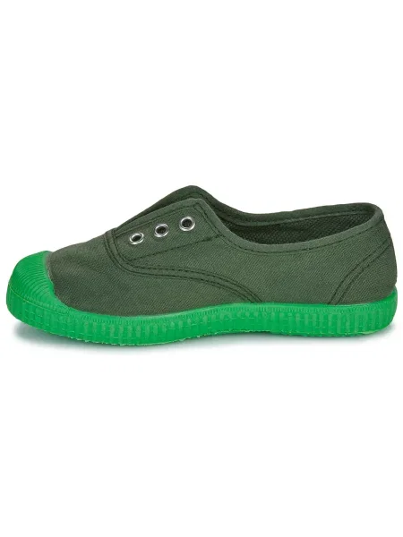 Pantofi copii Citrouille Et Compagnie verde