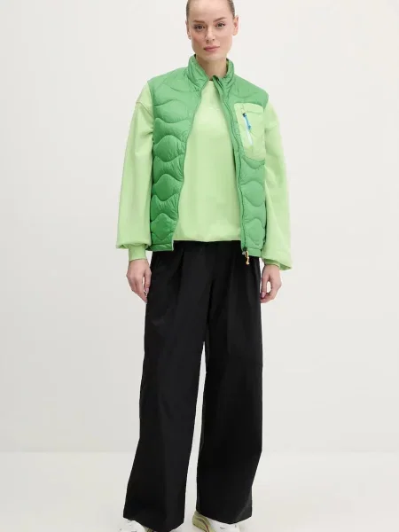 Кофта Peak Performance однотонна зелений