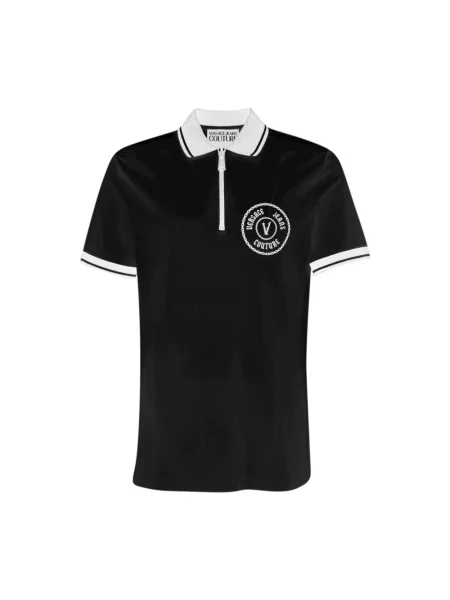 Koszulka Versace Jeans Couture czarna