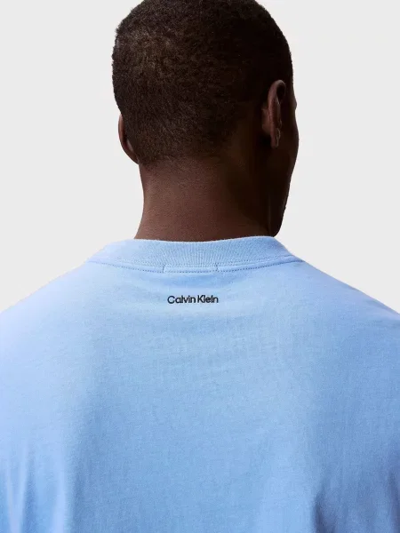 Футболка Calvin Klein Jeans блакитна
