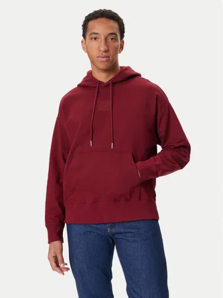 Calvin Klein Суитшърт бордо