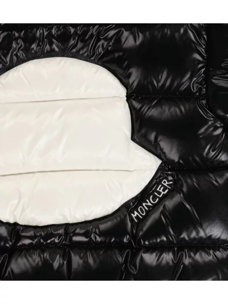 Πουπουλένιο μπουφάν Moncler Enfant μαύρο