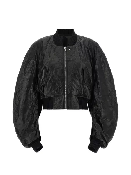 Decupat geacă bomber Rick Owens negru