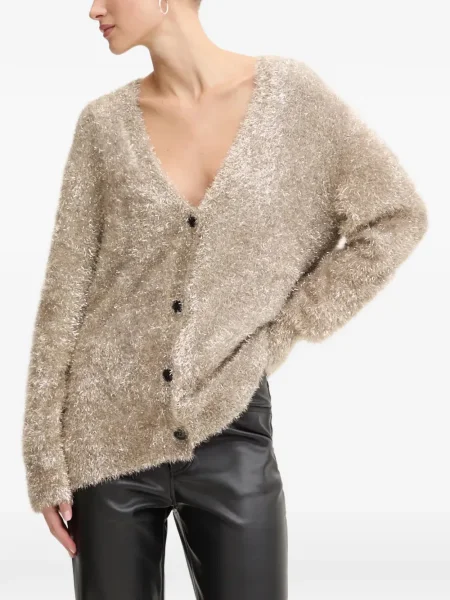 Pulover Never Fully Dressed cu decolteu în V