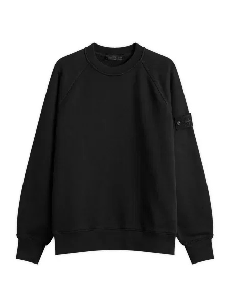 Bluza nierozpinana Stone Island czarna