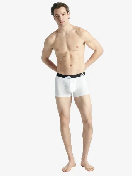 ADIDAS SPORTSWEAR Sport alsónadrágok Active Flex világosszürke / fekete fehér