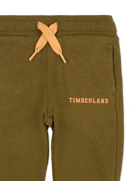 Dětské kalhoty Timberland zelené