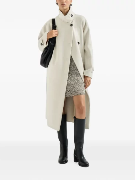 Rochie Brunello Cucinelli cu broderie de lână