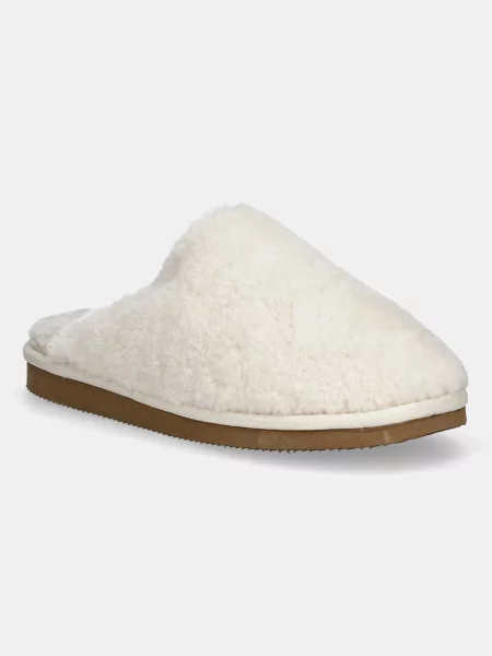 Vlněné pantofle Answear.LAB bílá