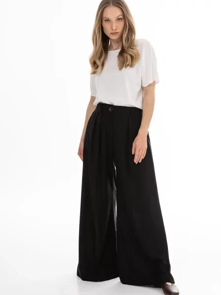 Spodnie Awama czarne