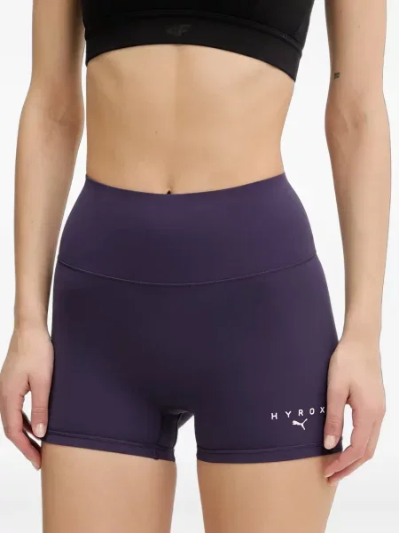 Pantaloni scurți Puma cu imagine violet