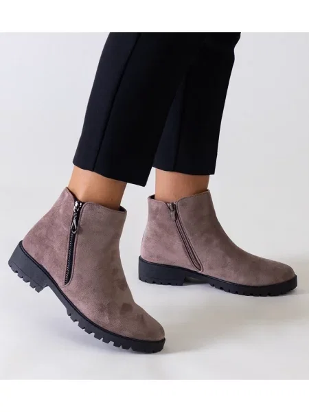 Pantofi Gemre din velur negru