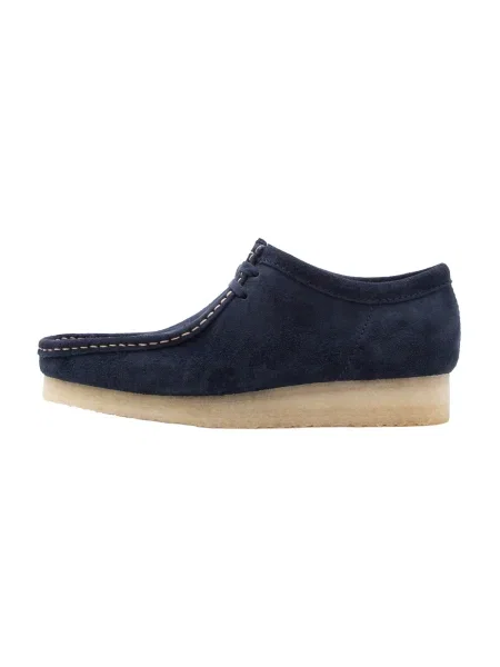 Clarks Originals Mokasíny Wallabee námornícka modrá