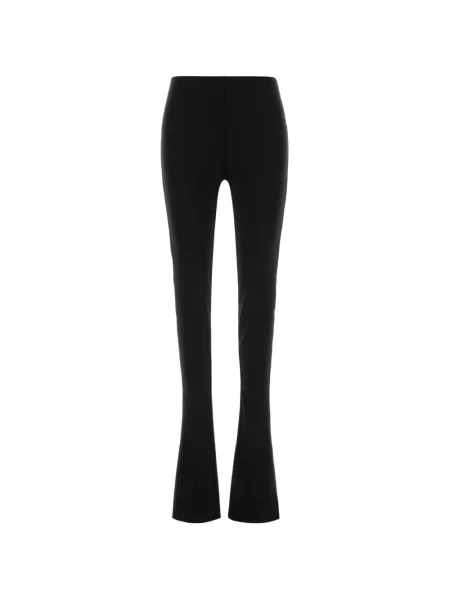 Pantaloni Gucci din crep evazate negru
