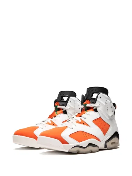 Retro stiliaus sportbačiai Jordan oranžinė